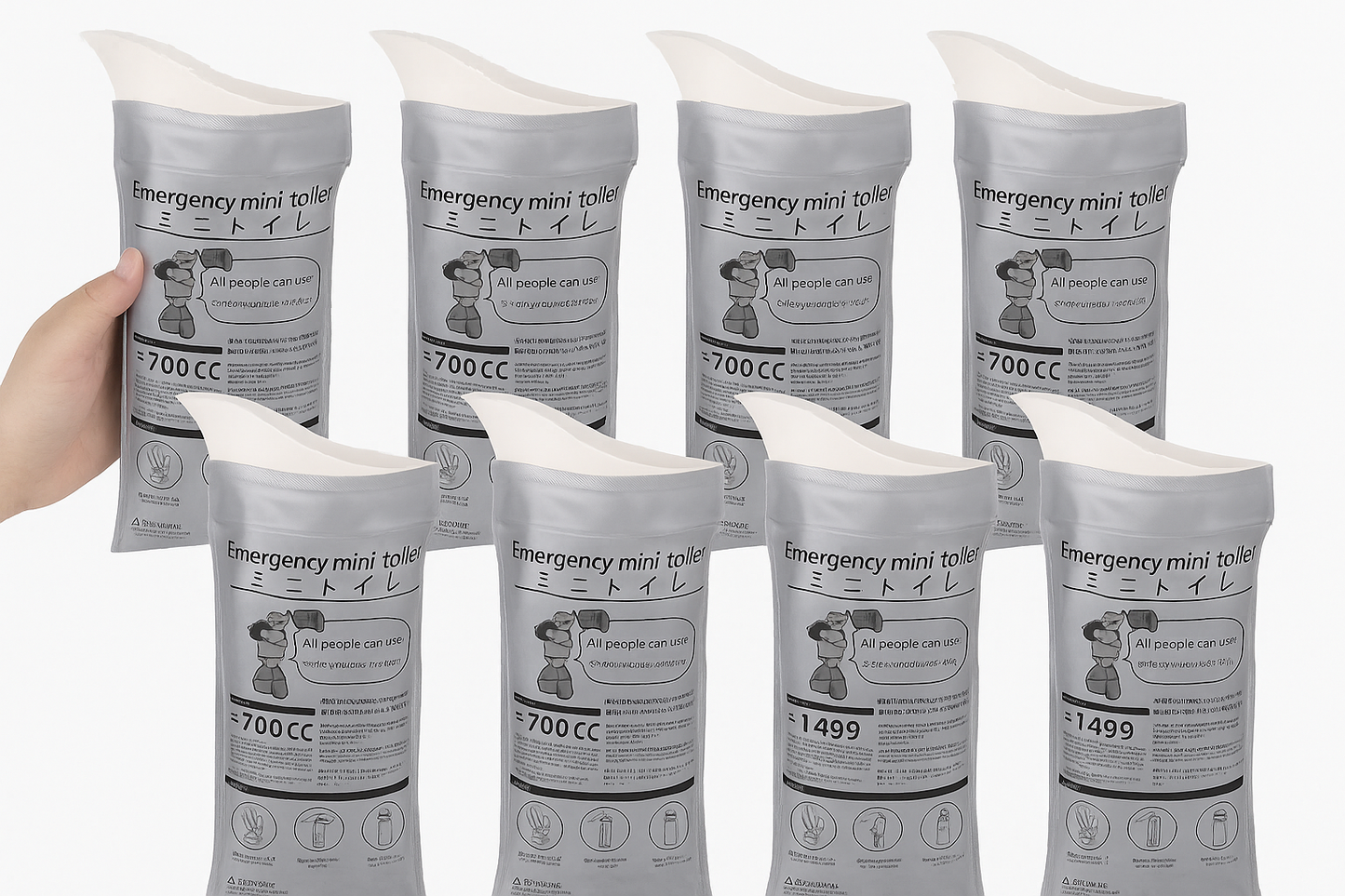 Tripsafe™ Emergency Toilet Bag