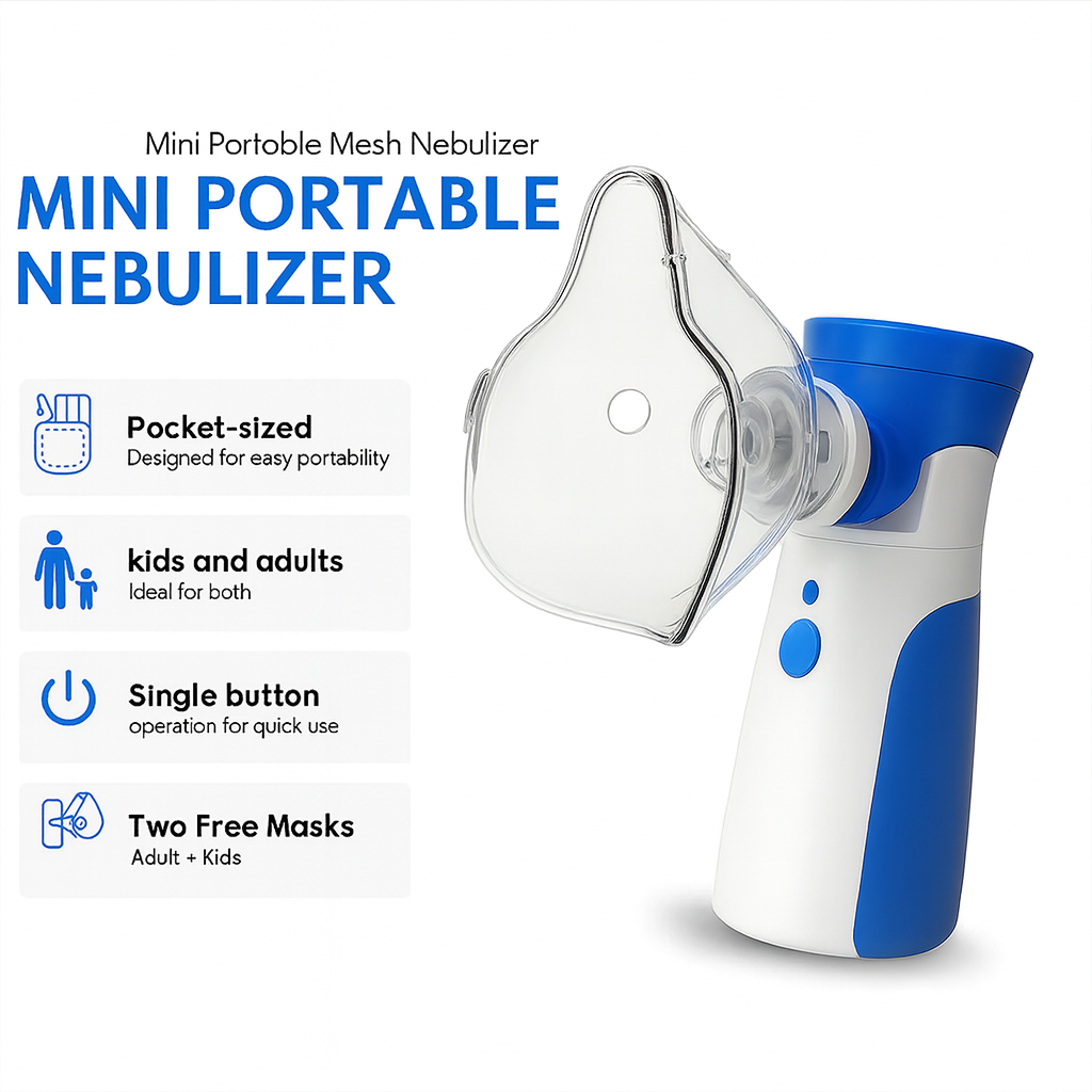 Trendskool™ Portable Ultrasonic Nebulizer