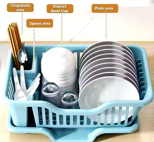 Smart Kitchen Dish Drying Rack and Organizer